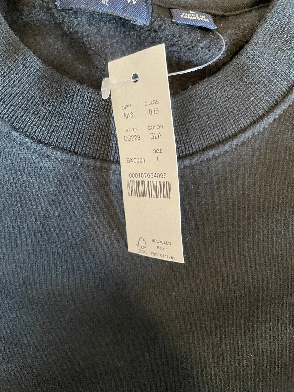 J. Crew crew men